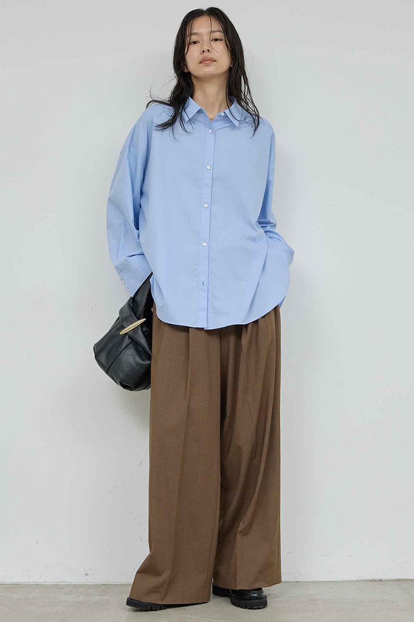 【ガリャルダガランテ/GALLARDAGALANTE】の【SACHIKOコラボ】2タックワイドパンツ 人気、トレンドファッション・服の通販 founy(ファニー) 　ファッション　Fashion　レディースファッション　Fashion for Women　パンツ　Pants & Trousers　コラボ　Collaboration, Collab　ダブル　Double, Double-Breasted　マニッシュ　Mannish, Boyish　ワイド　Wide, Wide Fit　再入荷　Restock / Back in Stock　other-2|ID: prp329100004709273 ipo3291000000035382484