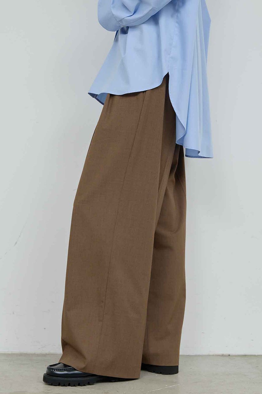 【ガリャルダガランテ/GALLARDAGALANTE】の【SACHIKOコラボ】2タックワイドパンツ 人気、トレンドファッション・服の通販 founy(ファニー) 　ファッション　Fashion　レディースファッション　Fashion for Women　パンツ　Pants & Trousers　コラボ　Collaboration, Collab　ダブル　Double, Double-Breasted　マニッシュ　Mannish, Boyish　ワイド　Wide, Wide Fit　再入荷　Restock / Back in Stock　other-6|ID: prp329100004709273 ipo3291000000035382490