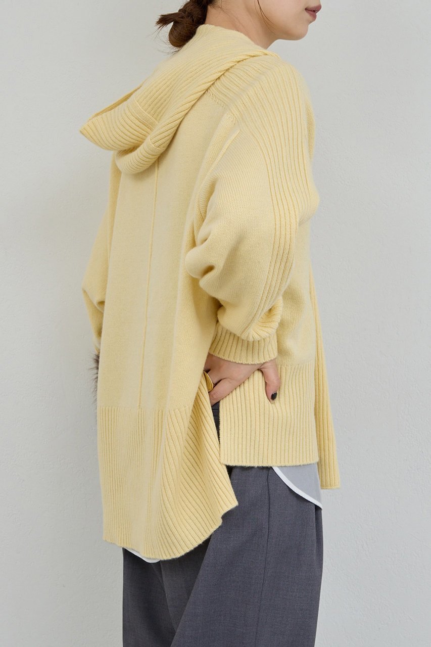 【ガリャルダガランテ/GALLARDAGALANTE】の【MANAKAコラボ】フードセットニット 人気、トレンドファッション・服の通販 founy(ファニー) 　ファッション　Fashion　レディースファッション　Fashion for Women　トップス・カットソー　Cut & Sew Tops　ニット　Knit Tops & Sweaters　カジュアルプルオーバー・ニットトップス　Pullovers & Knit Tops / Casual Pullovers　コラボ　Collaboration, Collab　シンプル　Simple, Minimal　スリット　Slit, Slit Detail　新作・新入荷　New Arrivals / New In　other-7|ID: prp329100004709275 ipo3291000000034016162