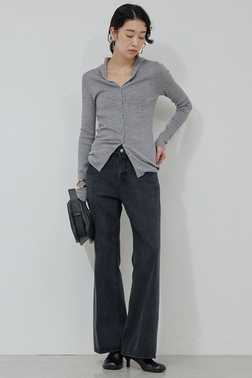 【ガリャルダガランテ/GALLARDAGALANTE】の【比留川游さんコラボ】ハイネックリブカーディガン 人気、トレンドファッション・服の通販 founy(ファニー) 　ファッションモデル・俳優・女優　Models　女性　Women　比留川游　Hirukawa Yu　ファッション　Fashion　レディースファッション　Fashion for Women　トップス・カットソー　Cut & Sew Tops　ニット　Knit Tops & Sweaters　カーディガン・羽織り　Layered Style Cardigans　おすすめ　Recommended / Our Picks　イエロー　Yellow　カーディガン　Cardigan, Knitwear　コラボ　Collaboration, Collab　タートル　Turtleneck, Turtle Collar　タートルネック　Turtleneck, High Neck　ベーシック　Basic, Essential　other-2|ID: prp329100004709278 ipo3291000000035687662