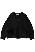 【マリリンムーン/MARILYN MOON】のシャギーポケットミラノリブジャケット 人気、トレンドファッション・服の通販 founy(ファニー) ファッション Fashion レディースファッション Fashion for Women アウター Coat / Outerwear Collection レディースジャケット・軽アウター Jackets シンプル Simple, Minimal ジャケット Jacket, Outerwear タフタ Taffeta, Structured Fabric バランス Balance, Style Balance ミラノリブ Milano Rib, Milano Stitch A/W・秋冬 Autumn/Winter |ID:prp329100004709291