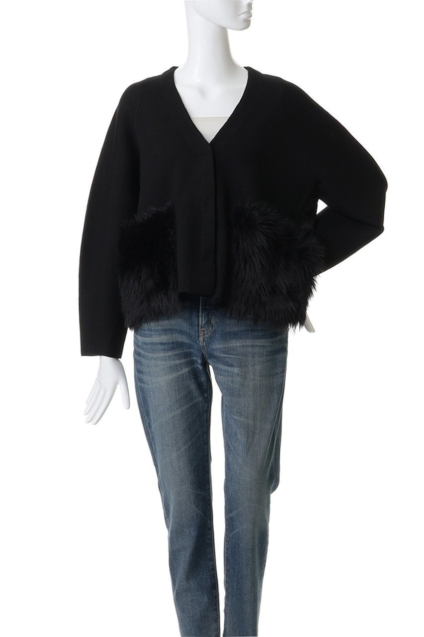 【マリリンムーン/MARILYN MOON】のシャギーポケットミラノリブジャケット 人気、トレンドファッション・服の通販 founy(ファニー) 　ファッション　Fashion　レディースファッション　Fashion for Women　アウター　Coat / Outerwear Collection　レディースジャケット・軽アウター　Jackets　シンプル　Simple, Minimal　ジャケット　Jacket, Outerwear　タフタ　Taffeta, Structured Fabric　バランス　Balance, Style Balance　ミラノリブ　Milano Rib, Milano Stitch　A/W・秋冬　Autumn/Winter　other-2|ID: prp329100004709291 ipo3291000000035726011