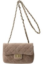 【アルアバイル/allureville】のキルティングチェーンバッグ グレージュ|ID:prp329100004709294