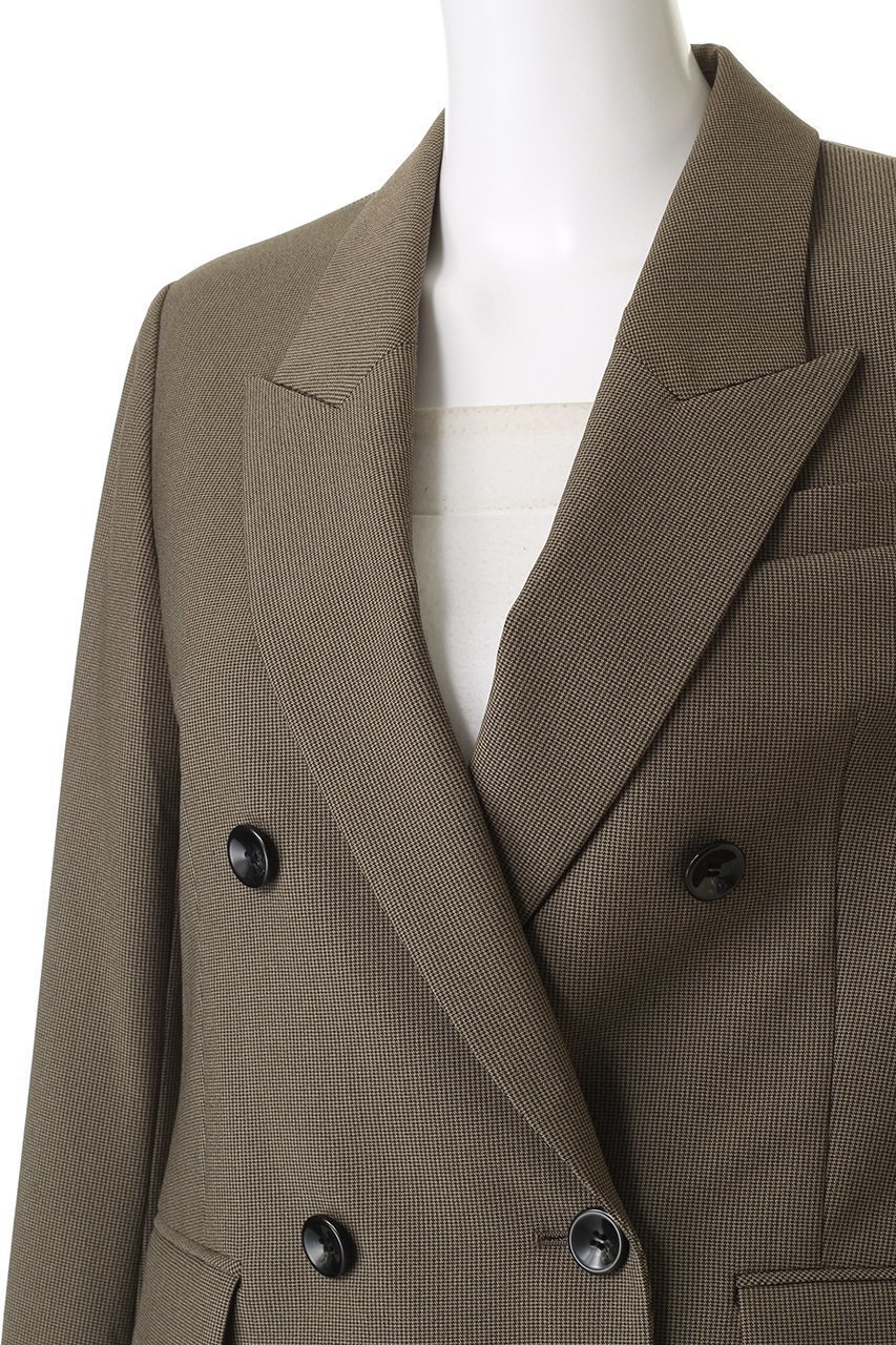 【アルアバイル/allureville】のTRストレッチダブルジャケット 人気、トレンドファッション・服の通販 founy(ファニー) 　ファッション　Fashion　レディースファッション　Fashion for Women　アウター　Coat / Outerwear Collection　レディースジャケット・軽アウター　Jackets　ジャケット　Jacket, Outerwear　ストレッチ　Stretch, Stretchy Fabric　ダブル　Double, Double-Breasted　バランス　Balance, Style Balance　マニッシュ　Mannish, Boyish　新作・新入荷　New Arrivals / New In　other-5|ID: prp329100004709295 ipo3291000000034016329