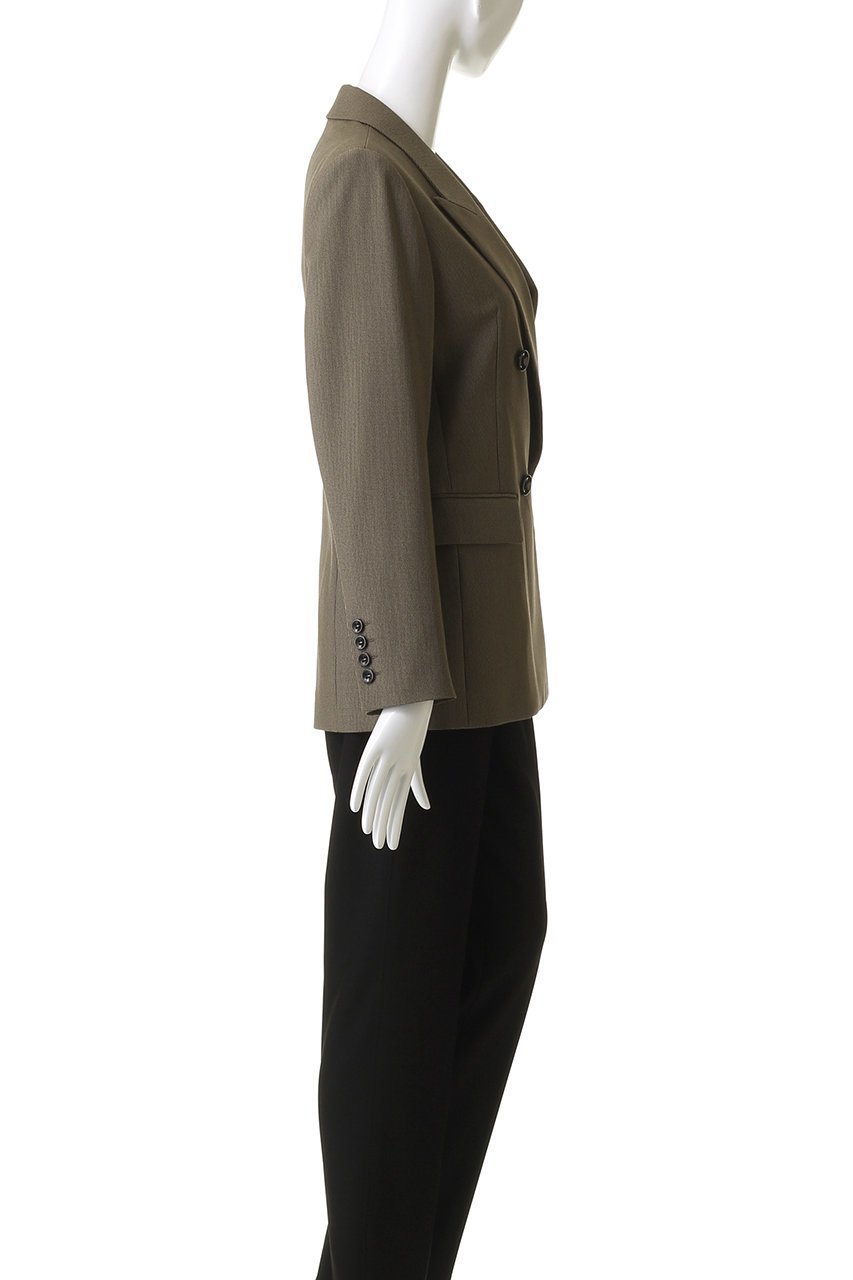 【アルアバイル/allureville】のTRストレッチダブルジャケット 人気、トレンドファッション・服の通販 founy(ファニー) 　ファッション　Fashion　レディースファッション　Fashion for Women　アウター　Coat / Outerwear Collection　レディースジャケット・軽アウター　Jackets　ジャケット　Jacket, Outerwear　ストレッチ　Stretch, Stretchy Fabric　ダブル　Double, Double-Breasted　バランス　Balance, Style Balance　マニッシュ　Mannish, Boyish　other-3|ID: prp329100004709295 ipo3291000000035726029