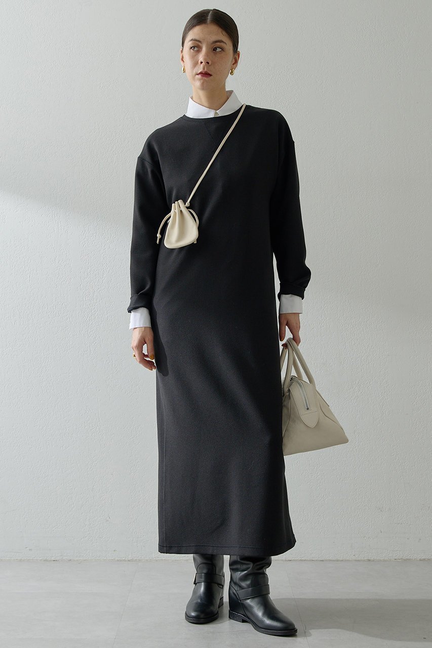 【ウィムガゼット/Whim Gazette】のVガゼットワンピース 人気、トレンドファッション・服の通販 founy(ファニー) 　ファッション　Fashion　レディースファッション　Fashion for Women　ワンピース　Dresses　チュニック　Tunic Tops & Dresses　アクセサリー　Fashion Accessories　カットソー　Cut and Sewn Top　コンパクト　Compact, Small Size　シンプル　Simple, Minimal　ストレッチ　Stretch, Stretchy Fabric　ストレート　Straight, Straight Cut　スリット　Slit, Slit Detail　チュニック　Tunic, Long Top　ロング　Long, Long-Length　ワンポイント　One Point, Statement Accent　エレガント 上品　Elegant　 other-1|ID: prp329100004709296 ipo3291000000035726038