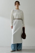 【ウィムガゼット/Whim Gazette】のVガゼットワンピース オフホワイト|ID:prp329100004709296