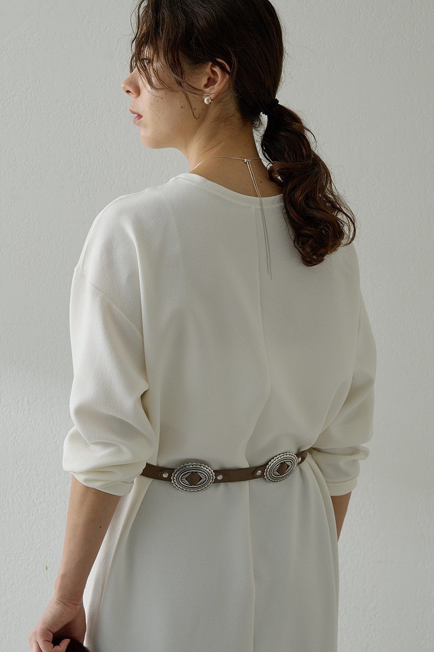 【ウィムガゼット/Whim Gazette】のVガゼットワンピース 人気、トレンドファッション・服の通販 founy(ファニー) 　ファッション　Fashion　レディースファッション　Fashion for Women　ワンピース　Dresses　チュニック　Tunic Tops & Dresses　アクセサリー　Fashion Accessories　カットソー　Cut and Sewn Top　コンパクト　Compact, Small Size　シンプル　Simple, Minimal　ストレッチ　Stretch, Stretchy Fabric　ストレート　Straight, Straight Cut　スリット　Slit, Slit Detail　チュニック　Tunic, Long Top　ロング　Long, Long-Length　ワンポイント　One Point, Statement Accent　エレガント 上品　Elegant　other-3|ID: prp329100004709296 ipo3291000000035726048