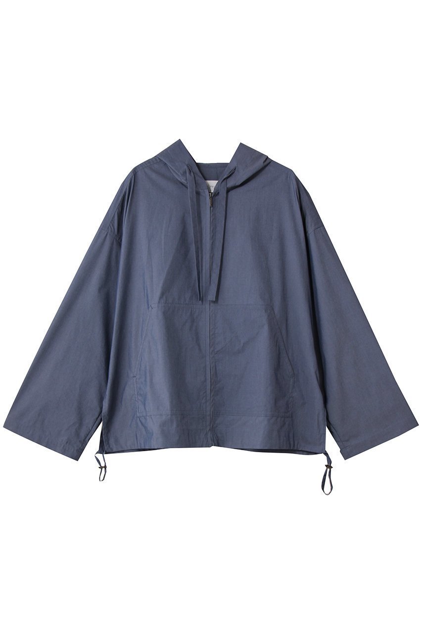 【プレインピープル/PLAIN PEOPLE】の【WEB限定】タイプライターフロントジップブルゾン インテリア・キッズ・メンズ・レディースファッション・服の通販 founy(ファニー) 　ファッション　Fashion　レディースファッション　Fashion for Women　アウター　Coat / Outerwear Collection　レディースジャケット・軽アウター　Jackets　ブルゾンジャケット・スポーティアウター　Blouson Jackets　ジャケット　Jacket, Outerwear　タイプライター　Typewriter Fabric, Crisp Cotton　ブルゾン　Blouson, Bomber Jacket　新作・新入荷　New Arrivals / New In　ブルー|ID: prp329100004709299 ipo3291000000034016361
