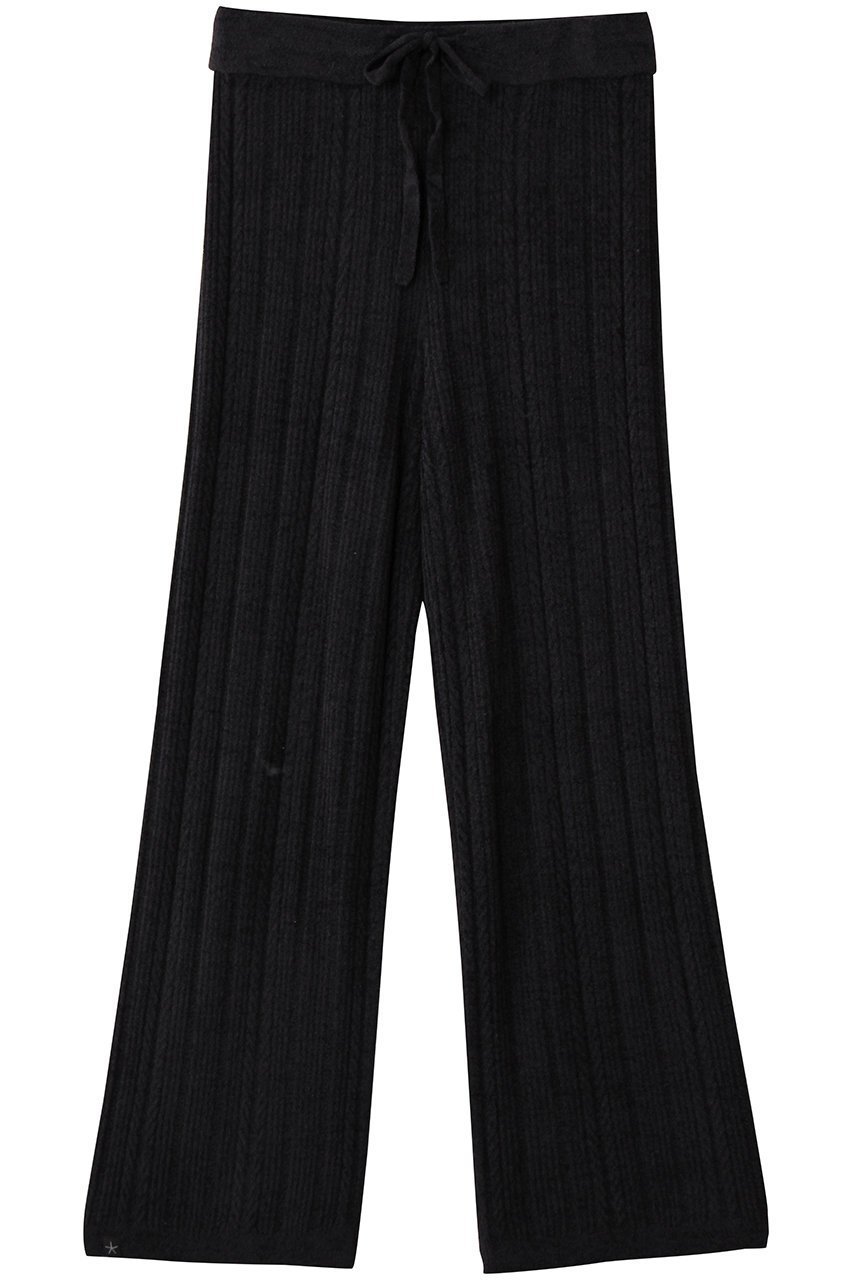 【ベアフット ドリームズ/BAREFOOT DREAMS】のコージーシックウルトラライト ケーブル ニット パンツ インテリア・キッズ・メンズ・レディースファッション・服の通販 founy(ファニー) ファッション Fashion レディースファッション Fashion for Women パンツ Pants & Trousers 旅行 Travel ブラック|ID: prp329100004709307 ipo3291000000035726077