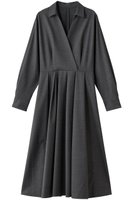 【エステータ/esteta】のウールトロドライストレッチ カシュクールシャツ ワンピース 人気、トレンドファッション・服の通販 founy(ファニー) ファッション Fashion レディースファッション Fashion for Women ワンピース Dresses シャツワンピース / 1枚で着映えコーデ Shirt Dresses チュニック Tunic Tops & Dresses ギャザー Gathered, Ruffled クラシカル Classical, Vintage-Inspired チュニック Tunic, Long Top プリーツ Pleats, Pleated ロング Long, Long-Length 新作・新入荷 New Arrivals / New In |ID:prp329100004709314