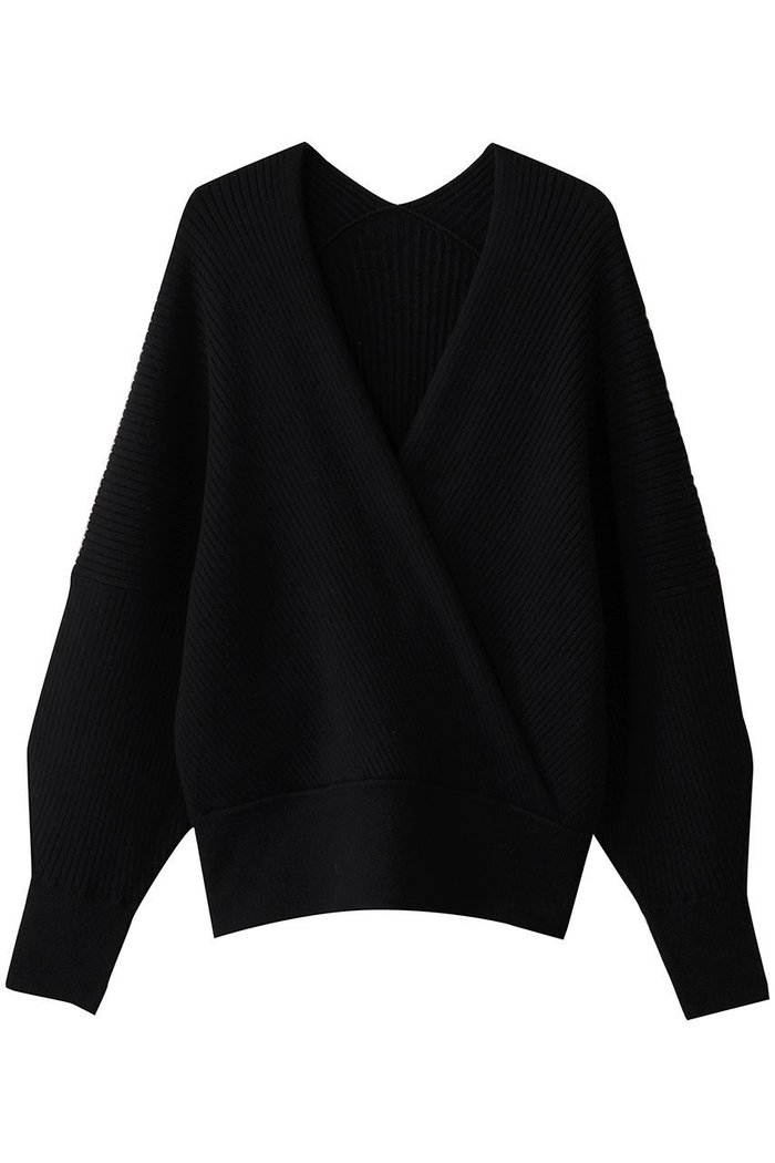 【エステータ/esteta】のカシュクール ニット インテリア・キッズ・メンズ・レディースファッション・服の通販 founy(ファニー) https://founy.com/ ファッション Fashion レディースファッション Fashion for Women トップス・カットソー Cut & Sew Tops ニット Knit Tops & Sweaters カジュアルプルオーバー・ニットトップス Pullovers & Knit Tops / Casual Pullovers カシュクール Wrap Design トレンド Trend, Trending Now フレア Flare, Flared ワイド Wide, Wide Fit エレガント 上品 Elegant 新作・新入荷 New Arrivals / New In |ID: prp329100004709316 ipo3291000000034016467