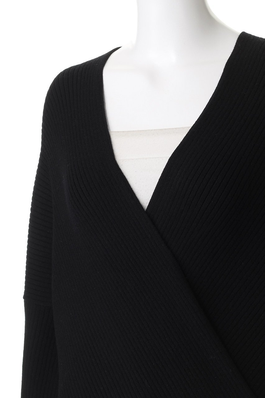 【エステータ/esteta】のカシュクール ニット 人気、トレンドファッション・服の通販 founy(ファニー) 　ファッション　Fashion　レディースファッション　Fashion for Women　トップス・カットソー　Cut & Sew Tops　ニット　Knit Tops & Sweaters　カジュアルプルオーバー・ニットトップス　Pullovers & Knit Tops / Casual Pullovers　カシュクール　Wrap Design　トレンド　Trend, Trending Now　フレア　Flare, Flared　ワイド　Wide, Wide Fit　エレガント 上品　Elegant　other-5|ID: prp329100004709316 ipo3291000000035686597