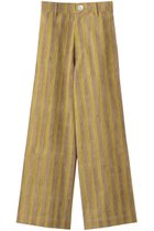 【エスゼット ブロックプリント/SZ Blockprints】のDISCO PANTS DOUBLE THICK STRIPE ワイドパンツ 人気、トレンドファッション・服の通販 founy(ファニー) ファッション Fashion レディースファッション Fashion for Women パンツ Pants & Trousers シンプル Simple, Minimal ストライプ Stripe, Striped Pattern ワイド Wide, Wide Fit 新作・新入荷 New Arrivals / New In thumbnail ブラウン|ID: prp329100004709322 ipo3291000000034016524