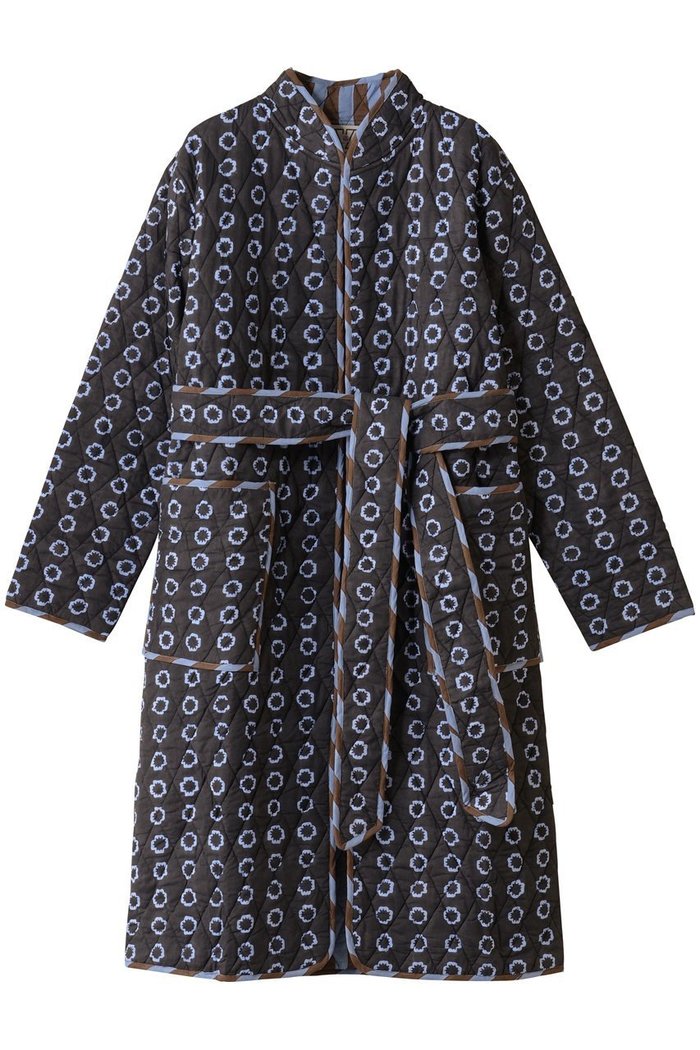 【エスゼット ブロックプリント/SZ Blockprints】のJIYA COAT DAFFODIL スタンドカラーコート インテリア・キッズ・メンズ・レディースファッション・服の通販 founy(ファニー) https://founy.com/ ファッション Fashion レディースファッション Fashion for Women アウター Coat / Outerwear Collection コート・ロングコート・ピーコート Long Coats, Peacoats & More スタンド Stand Collar, Upright Stand ロング Long, Long-Length |ID: prp329100004709325 ipo3291000000035831995