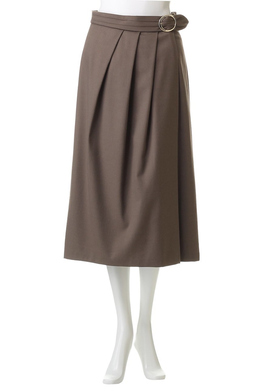 【アナイ/ANAYI】のソフトサキソニーアシメタックスカート 人気、トレンドファッション・服の通販 founy(ファニー) 　ファッション　Fashion　レディースファッション　Fashion for Women　スカート　Skirts　ロングスカート　Long Skirts / Maxi & Midi Skirts　アシンメトリー　Asymmetrical Style　フェミニン　Feminine, Girly　メタル　Metal, Metal Parts　ロング　Long, Long-Length　新作・新入荷　New Arrivals / New In　A/W・秋冬　Autumn/Winter　other-2|ID: prp329100004709334 ipo3291000000034016627