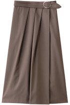 【アナイ/ANAYI】のソフトサキソニーアシメタックスカート モカ|ID: prp329100004709334 ipo3291000000035726157