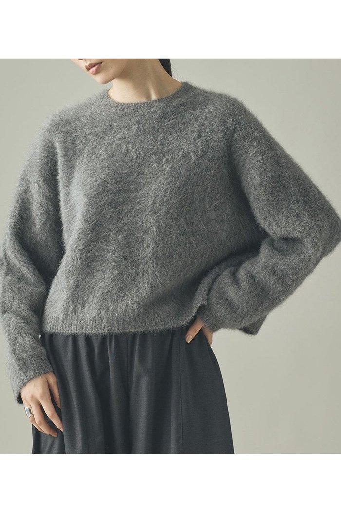 【カレンソロジー/Curensology】のFOXカシミヤニットプルオーバー インテリア・キッズ・メンズ・レディースファッション・服の通販 founy(ファニー) https://founy.com/ ファッション Fashion レディースファッション Fashion for Women トップス・カットソー Cut & Sew Tops ニット Knit Tops & Sweaters カジュアルプルオーバー・ニットトップス Pullovers & Knit Tops / Casual Pullovers エアリー Airy Texture コンパクト Compact, Small Size トレンド Trend, Trending Now フレア Flare, Flared マフラー Scarf, Muffler ラグジュアリー Luxury, Elegant リラックス Relax, Relaxed Fit 新作・新入荷 New Arrivals / New In |ID: prp329100004709335 ipo3291000000034016631