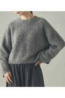 【カレンソロジー/Curensology】のFOXカシミヤニットプルオーバー 人気、トレンドファッション・服の通販 founy(ファニー) ファッション Fashion レディースファッション Fashion for Women トップス・カットソー Cut & Sew Tops ニット Knit Tops & Sweaters カジュアルプルオーバー・ニットトップス Pullovers & Knit Tops / Casual Pullovers エアリー Airy Texture コンパクト Compact, Small Size トレンド Trend, Trending Now フレア Flare, Flared マフラー Scarf, Muffler ラグジュアリー Luxury, Elegant リラックス Relax, Relaxed Fit 新作・新入荷 New Arrivals / New In |ID:prp329100004709335