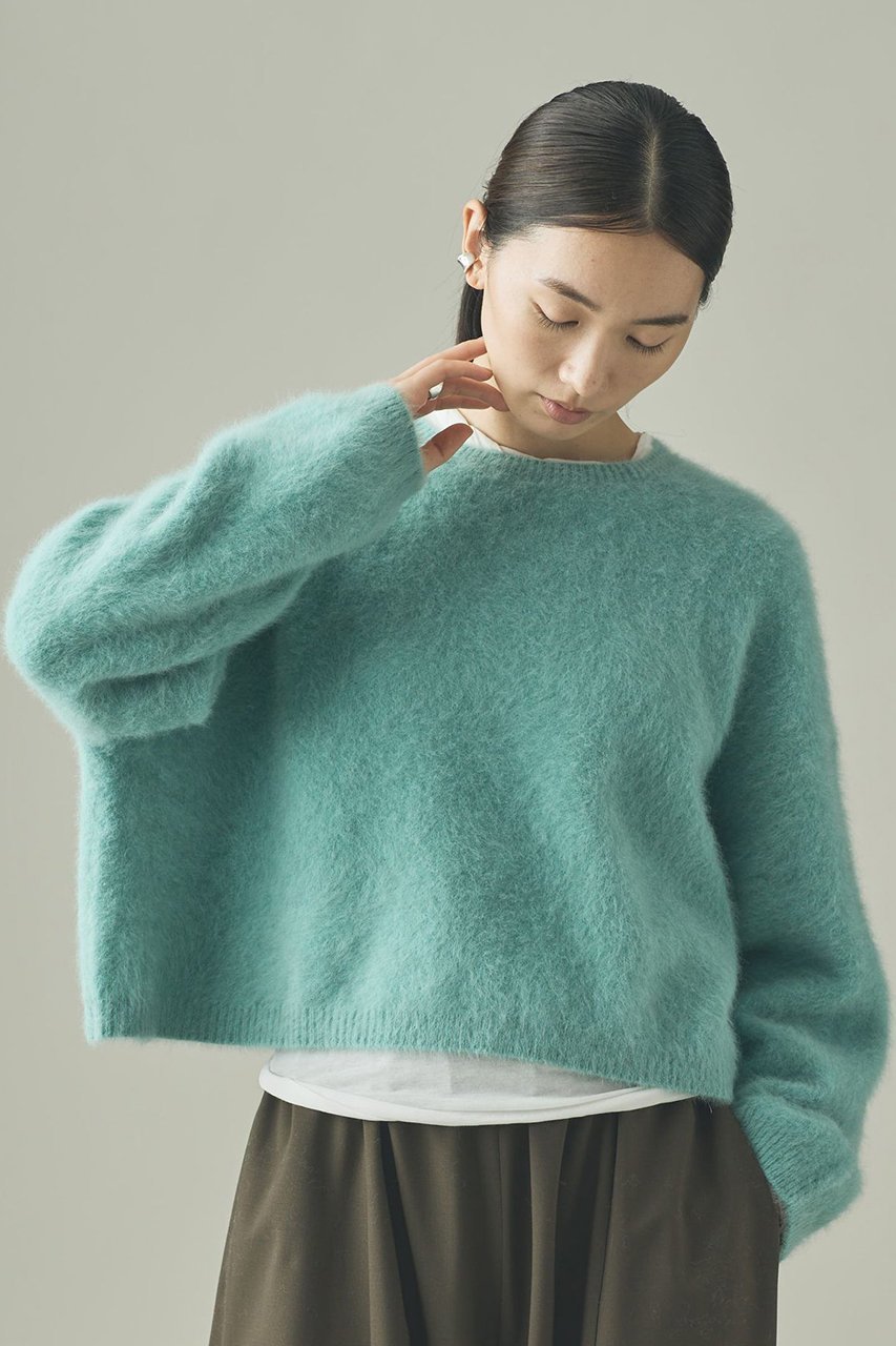 【カレンソロジー/Curensology】のFOXカシミヤニットプルオーバー 人気、トレンドファッション・服の通販 founy(ファニー) 　ファッション　Fashion　レディースファッション　Fashion for Women　トップス・カットソー　Cut & Sew Tops　ニット　Knit Tops & Sweaters　カジュアルプルオーバー・ニットトップス　Pullovers & Knit Tops / Casual Pullovers　エアリー　Airy Texture　コンパクト　Compact, Small Size　トレンド　Trend, Trending Now　フレア　Flare, Flared　マフラー　Scarf, Muffler　ラグジュアリー　Luxury, Elegant　リラックス　Relax, Relaxed Fit　other-2|ID: prp329100004709335 ipo3291000000035687679