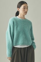 【カレンソロジー/Curensology】のFOXカシミヤニットプルオーバー ブルーグリーン|ID: prp329100004709335 ipo3291000000036227659