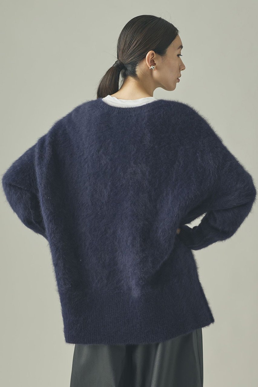【カレンソロジー/Curensology】のFOXカシミヤVネックニットプルオーバー 人気、トレンドファッション・服の通販 founy(ファニー) 　ファッション　Fashion　レディースファッション　Fashion for Women　トップス・カットソー　Cut & Sew Tops　ニット　Knit Tops & Sweaters　カジュアルプルオーバー・ニットトップス　Pullovers & Knit Tops / Casual Pullovers　Vネックトップス　V-Neck Tops / V-Cut Neckline Shirts　おすすめ　Recommended / Our Picks　エアリー　Airy Texture　ショート　Short, Short Length　ラグジュアリー　Luxury, Elegant　リラックス　Relax, Relaxed Fit　ロング　Long, Long-Length　新作・新入荷　New Arrivals / New In　other-4|ID: prp329100004709338 ipo3291000000034016656