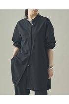 【カレンソロジー/Curensology】のウールライクストレッチシャツ 人気、トレンドファッション・服の通販 founy(ファニー) ファッション Fashion レディースファッション Fashion for Women トップス・カットソー Cut & Sew Tops シャツ・ブラウス・オフィスカジュアル Elegant Blouses & Button-Ups インナー Innerwear ストレッチ Stretch, Stretchy Fabric スリーブ Sleeve, Long Sleeve / Short Sleeve セットアップ Set-Up, Coordinated Outfit ツイル Twist, Twisted Detail ロング Long, Long-Length 冬 Winter / This Winter 新作・新入荷 New Arrivals / New In thumbnail ネイビー|ID: prp329100004709340 ipo3291000000034016668