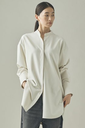 【カレンソロジー/Curensology】 ウールライクストレッチシャツ人気、トレンドファッション・服の通販 founy(ファニー) ファッション Fashion レディースファッション Fashion for Women トップス・カットソー Cut & Sew Tops シャツ・ブラウス・オフィスカジュアル Elegant Blouses & Button-Ups インナー Innerwear ストレッチ Stretch, Stretchy Fabric スリーブ Sleeve, Long Sleeve / Short Sleeve セットアップ Set-Up, Coordinated Outfit ツイル Twist, Twisted Detail ロング Long, Long-Length 冬 Winter / This Winter |ID:prp329100004709340