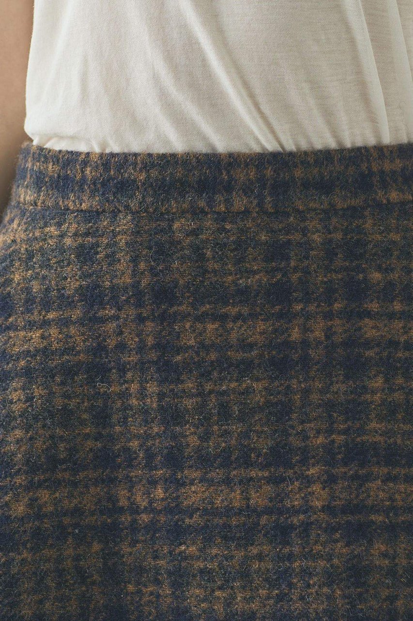 【カレンソロジー/Curensology】の〈C.S.G〉リバーチェックスカート 人気、トレンドファッション・服の通販 founy(ファニー) 　ファッション　Fashion　レディースファッション　Fashion for Women　スカート　Skirts　ロングスカート　Long Skirts / Maxi & Midi Skirts　シンプル　Simple, Minimal　スウェット / スエット　Sweatshirt, Sweatwear　チェック　Check, Plaid, Tartan　フレア　Flare, Flared　ボンディング　Bonding, Bonded Fabric　ロング　Long, Long-Length　新作・新入荷　New Arrivals / New In　無地　Plain, Solid Color　other-8|ID: prp329100004709342 ipo3291000000034016689