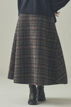 【カレンソロジー/Curensology】の〈C.S.G〉リバーチェックスカート ネイビー|ID:prp329100004709342