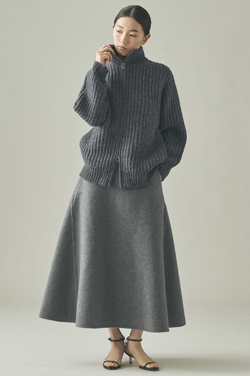 【カレンソロジー/Curensology】のアゼアミニットブルゾン 人気、トレンドファッション・服の通販 founy(ファニー) 　ファッション　Fashion　レディースファッション　Fashion for Women　アウター　Coat / Outerwear Collection　レディースジャケット・軽アウター　Jackets　ブルゾンジャケット・スポーティアウター　Blouson Jackets　おすすめ　Recommended / Our Picks　インナー　Innerwear　ジャケット　Jacket, Outerwear　タートル　Turtleneck, Turtle Collar　バランス　Balance, Style Balance　ブルゾン　Blouson, Bomber Jacket　ポケット　Pocket, Pocket Detail　エレガント 上品　Elegant　新作・新入荷　New Arrivals / New In　畦　Ribbed Knit　other-6|ID: prp329100004709346 ipo3291000000034016715