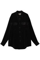 【ヨーク/YOKE】の【UNISEX】レーヨン コーデュロイ ウエスタン シャツ ブラック|ID:prp329100004709352