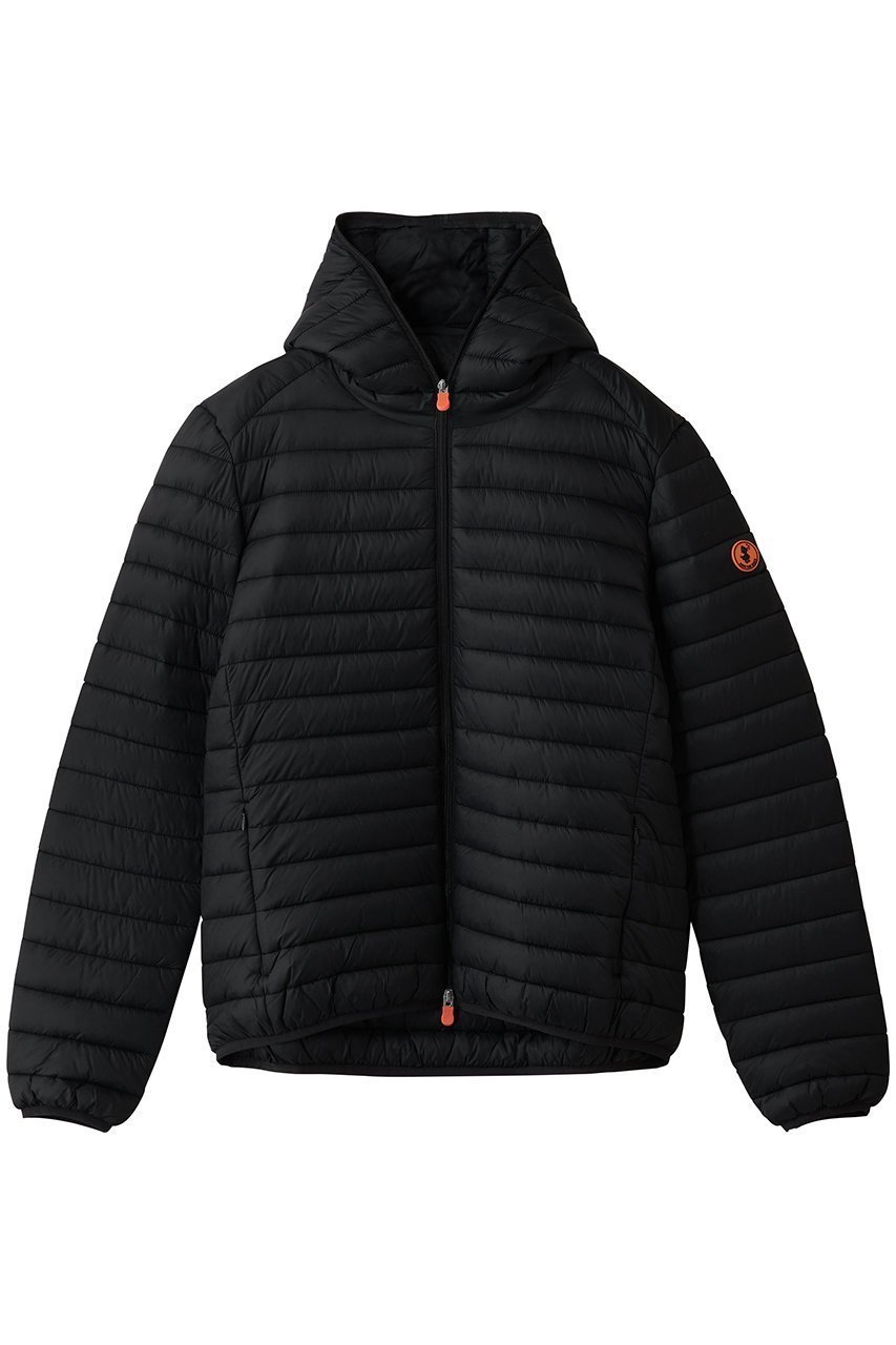 【セイブ ザ ダック/SAVE THE DUCK / MEN】の【MEN】DONALD D30650M GIGA N.O.S./フーディーキルティングジャケット インテリア・キッズ・メンズ・レディースファッション・服の通販 founy(ファニー) 　ファッション　Fashion　メンズファッション　Fashion for Men　2025年　2025　2025-2026秋冬・A/W　Autumn/Winter 2025–26 AW25–26　アウトドア　Outdoor Clothing　オレンジ　Orange　コンパクト　Compact, Small Size　ショート　Short, Short Length　パッチ　Patch, Appliqué　レギュラー　Regular, Standard Fit　A/W・秋冬　Autumn/Winter　ブラック|ID: prp329100004709357 ipo3291000000034016814