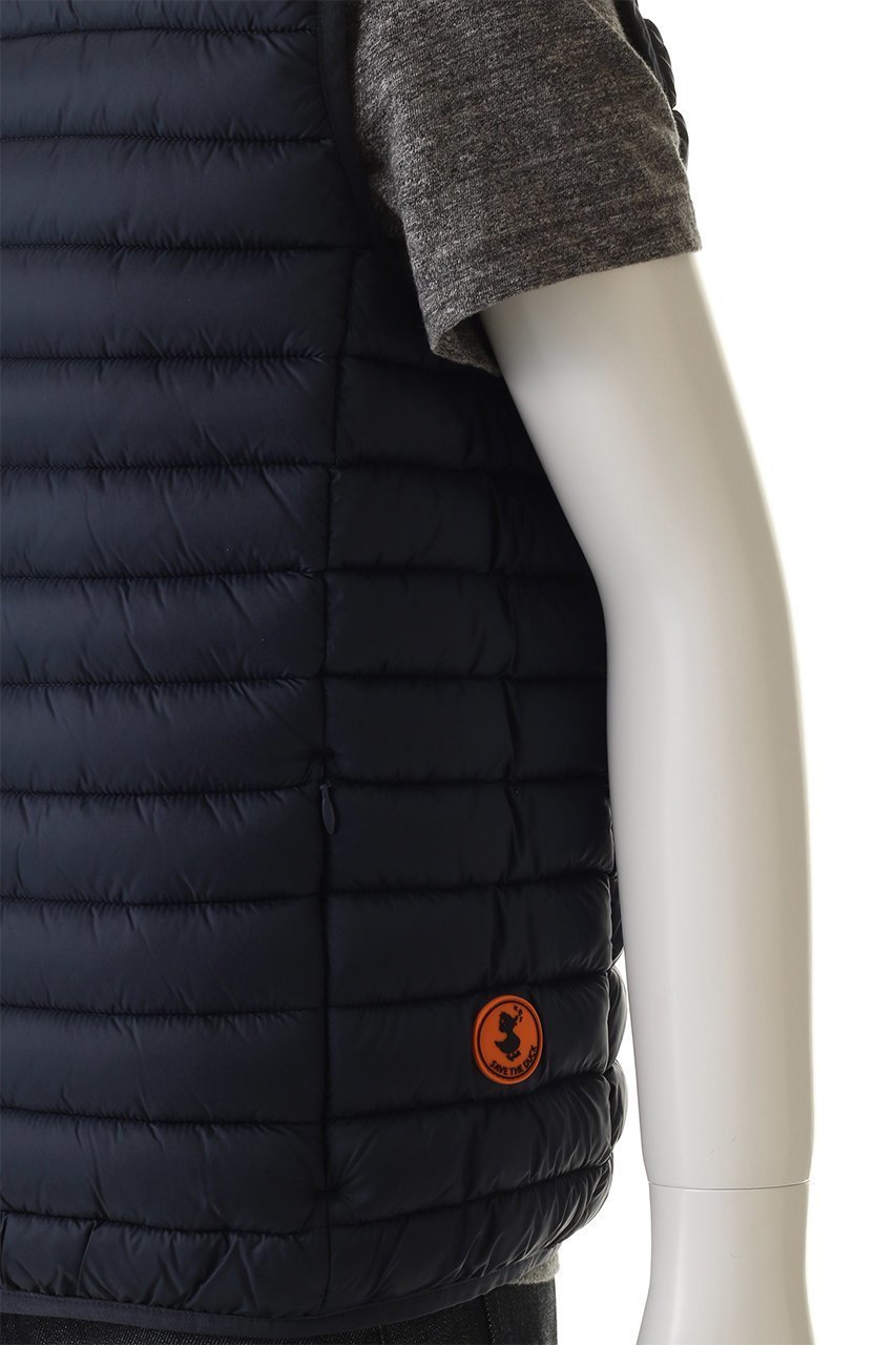 【セイブ ザ ダック/SAVE THE DUCK / MEN】の【MEN】ADAM D82410M GIGA N.O.S./キルティングベスト 人気、トレンドファッション・服の通販 founy(ファニー) 　ファッション　Fashion　メンズファッション　Fashion for Men　2025年　2025　2025-2026秋冬・A/W　Autumn/Winter 2025–26 AW25–26　オレンジ　Orange　キルティング　Quilted, Quilting　シンプル　Simple, Minimal　ジャケット　Jacket, Outerwear　スタイリッシュ　Stylish, Fashionable　スタンド　Stand Collar, Upright Stand　スリム　Slim, Slim Fit　パッチ　Patch, Appliqué　フィット　Fit, Slim Fit　ベスト　Vest, Waistcoat　ワーク　Workwear, Utility Style　A/W・秋冬　Autumn/Winter　other-5|ID: prp329100004709363 ipo3291000000034016870