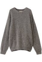 【ヨーク/YOKE / MEN】の【MEN】3Color Mix Baby Alpaca クルーネック セーター ライトグレー|ID:prp329100004709364