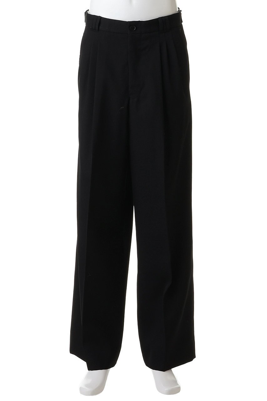 【ヨーク/YOKE / MEN】の【MEN】3プリーツ ワイドレッグ パンツ 人気、トレンドファッション・服の通販 founy(ファニー) 　ファッション　Fashion　メンズファッション　Fashion for Men　ボトムス　Bottoms　シンプル　Simple, Minimal　プリーツ　Pleats, Pleated　メンズ　Men's, Menswear　ループ　Loop, Loop Knit　ロング　Long, Long-Length　ワイド　Wide, Wide Fit　新作・新入荷　New Arrivals / New In　other-2|ID: prp329100004709369 ipo3291000000034016909