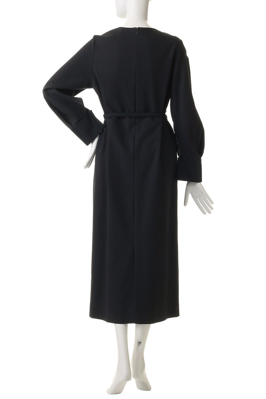 【エブール/ebure】の【店舗限定】ボイルダブルクロス Iラインワンピース 人気、トレンドファッション・服の通販 founy(ファニー) 　ファッション　Fashion　レディースファッション　Fashion for Women　ワンピース　Dresses　チュニック　Tunic Tops & Dresses　おすすめ　Recommended / Our Picks　アクセサリー　Fashion Accessories　オケージョン　Occasion Wear　カフス　Cuff Design　シルク　Silk, 100% Silk　チュニック　Tunic, Long Top　ネックレス　Necklace, Pendant Necklace　エレガント 上品　Elegant　other-4|ID: prp329100004709381 ipo3291000000035754277