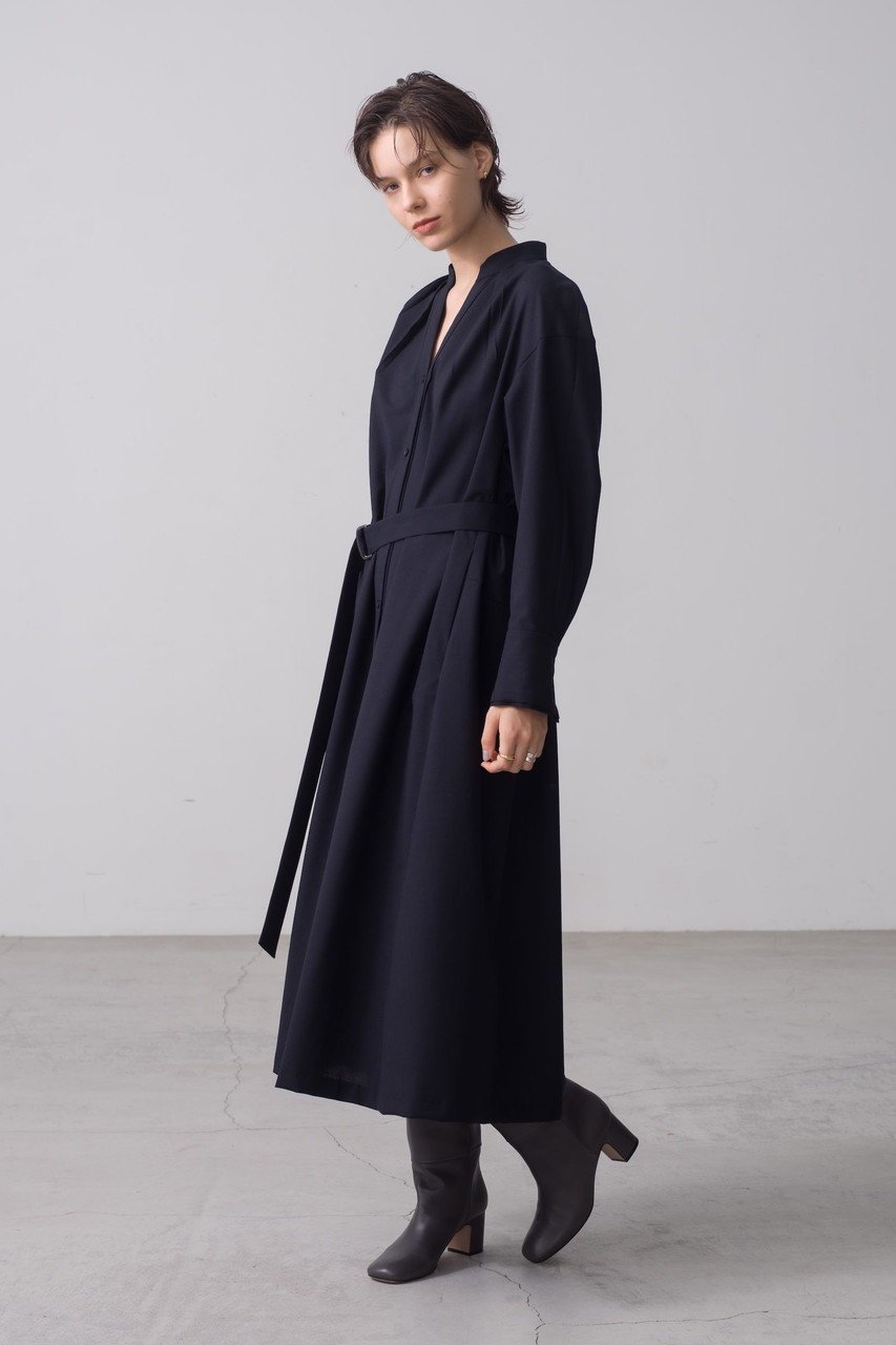 【エブール/ebure】の【店舗限定】ライトカームスキン バックボリュームワンピース 人気、トレンドファッション・服の通販 founy(ファニー) 　ファッション　Fashion　レディースファッション　Fashion for Women　ワンピース　Dresses　チュニック　Tunic Tops & Dresses　チュニック　Tunic, Long Top　フロント　Front, Front Design　other-7|ID: prp329100004709383 ipo3291000000034079178