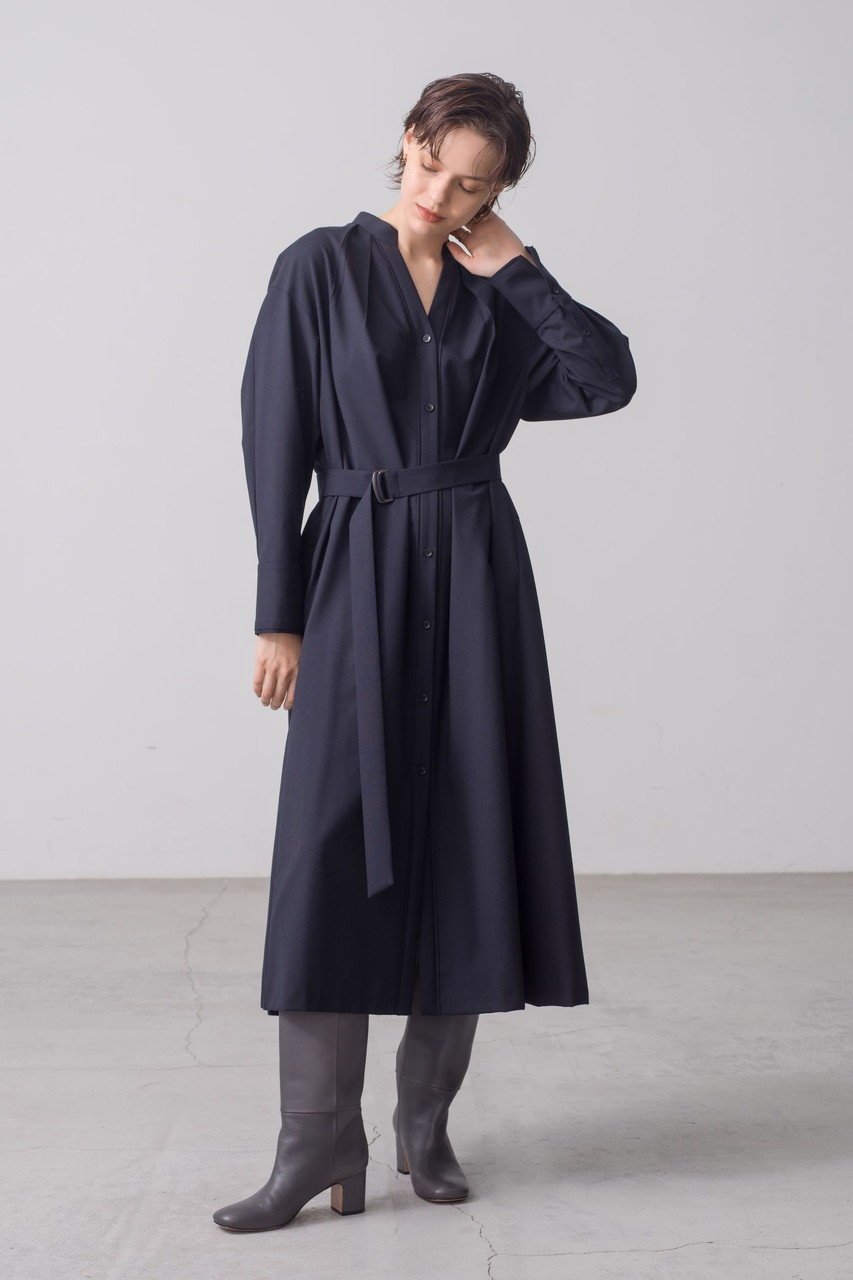 【エブール/ebure】の【店舗限定】ライトカームスキン バックボリュームワンピース 人気、トレンドファッション・服の通販 founy(ファニー) 　ファッション　Fashion　レディースファッション　Fashion for Women　ワンピース　Dresses　チュニック　Tunic Tops & Dresses　チュニック　Tunic, Long Top　フロント　Front, Front Design　other-8|ID: prp329100004709383 ipo3291000000034079179