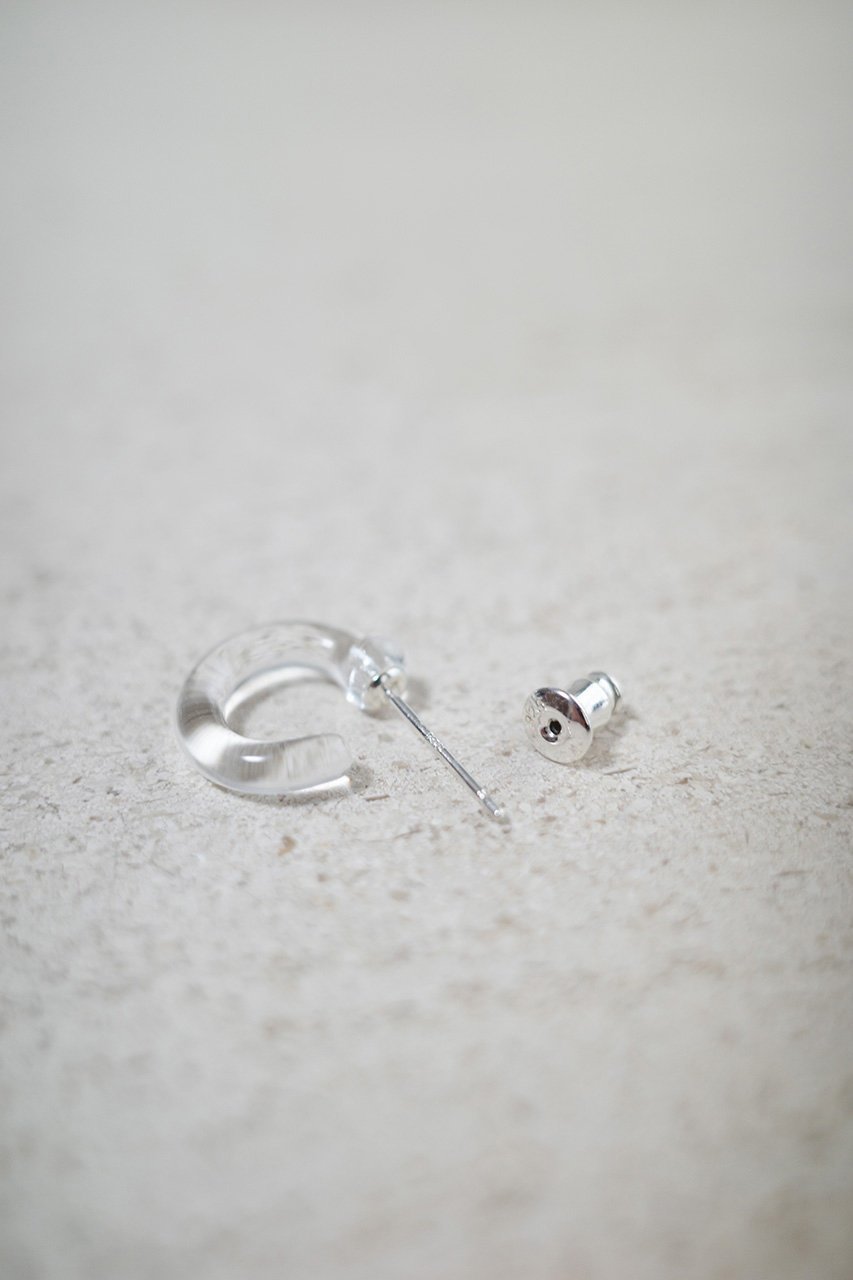 【レム/Lemme】のHoop ピアス 人気、トレンドファッション・服の通販 founy(ファニー) 　ファッション　Fashion　レディースファッション　Fashion for Women　ジュエリー　Jewelry　ファッションリング　Fashion Rings　イヤリング・フープ・ドロップタイプ　Hoop, Drop & Clip Earrings　イヤリング　Earrings　ガラス　Glass, Glassware　ジュエリー　Jewelry, Accessories　フープ　Hoop, Hoop Earrings　other-4|ID: prp329100004710670 ipo3291000000035617064