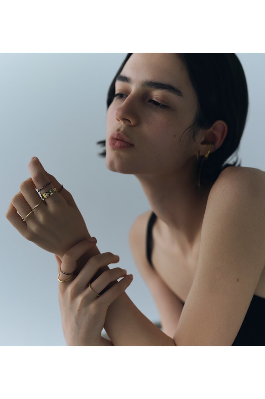 【プラス ヴァンドーム/Plus Vendome】のFINELINETATTOO リング 人気、トレンドファッション・服の通販 founy(ファニー) 　ファッション　Fashion　レディースファッション　Fashion for Women　イエロー　Yellow　クリスタル　Crystal, Swarovski　コレクション　Collection, Seasonal Line　コーティング　Coating, Coated Finish　シンプル　Simple, Minimal　スタイリッシュ　Stylish, Fashionable　プレート　Plate, Dish　メタル　Metal, Metal Parts　モダン　Modern, Contemporary　モチーフ　Motif, Design Theme　新作・新入荷　New Arrivals / New In　other-6|ID: prp329100004710673 ipo3291000000034027420