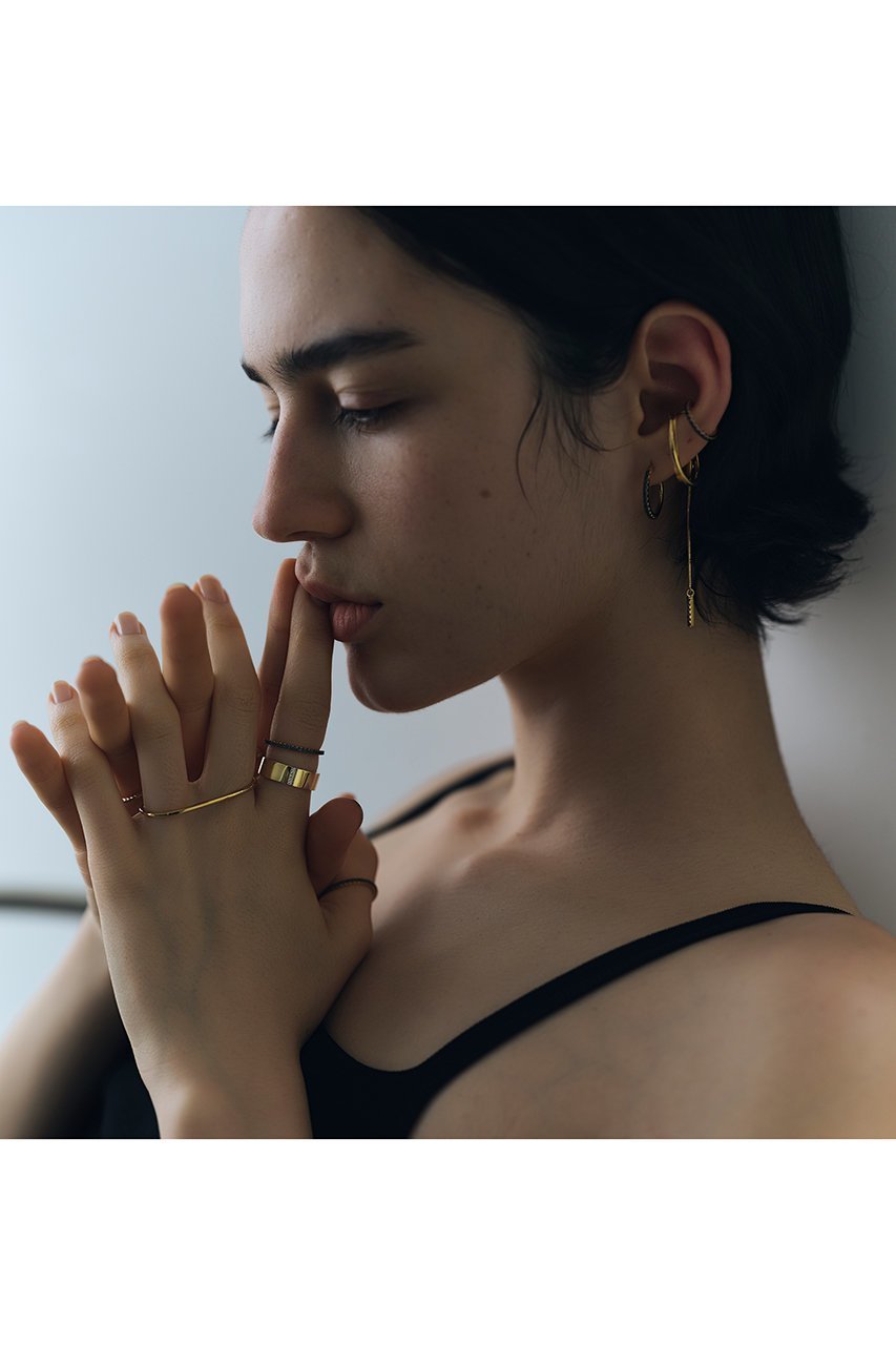 【プラス ヴァンドーム/Plus Vendome】のFINELINETATTOO リング 人気、トレンドファッション・服の通販 founy(ファニー) 　ファッション　Fashion　レディースファッション　Fashion for Women　イエロー　Yellow　クリスタル　Crystal, Swarovski　コレクション　Collection, Seasonal Line　コーティング　Coating, Coated Finish　シンプル　Simple, Minimal　スタイリッシュ　Stylish, Fashionable　プレート　Plate, Dish　メタル　Metal, Metal Parts　モダン　Modern, Contemporary　モチーフ　Motif, Design Theme　other-7|ID: prp329100004710673 ipo3291000000035617100