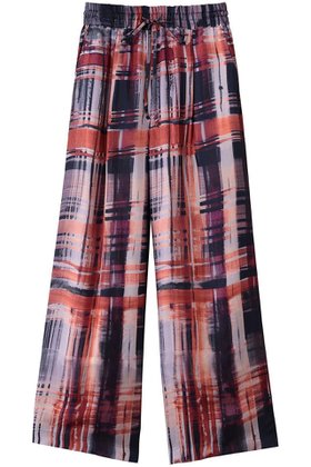 【サクラ/SACRA】 ブラッシュペインティングプレイドパンツ人気、トレンドファッション・服の通販 founy(ファニー) ファッション Fashion レディースファッション Fashion for Women パンツ Pants & Trousers チェック Check, Plaid, Tartan ドレープ Drape, Draping Fabric モダン Modern, Contemporary リラックス Relax, Relaxed Fit ワイド Wide, Wide Fit 新作・新入荷 New Arrivals / New In |ID:prp329100004710678