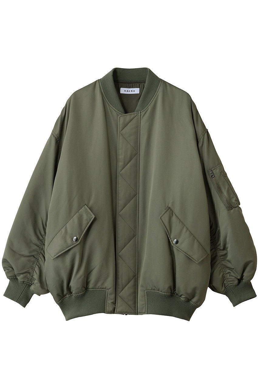 【サクラ/SACRA】のプレミアムハイカウントツイルブルゾン インテリア・キッズ・メンズ・レディースファッション・服の通販 founy(ファニー) 　ファッション　Fashion　レディースファッション　Fashion for Women　アウター　Coat / Outerwear Collection　レディースジャケット・軽アウター　Jackets　ブルゾンジャケット・スポーティアウター　Blouson Jackets　クラシカル　Classical, Vintage-Inspired　ジャケット　Jacket, Outerwear　ツイル　Twist, Twisted Detail　ブルゾン　Blouson, Bomber Jacket　メンズ　Men's, Menswear　ヴィンテージ　Vintage Style　新作・新入荷　New Arrivals / New In　カーキ|ID: prp329100004710679 ipo3291000000034027470