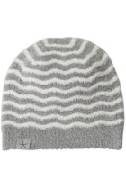 【ベアフットドリームス/BAREFOOT DREAMS / KIDS】の【BABY】コージーシックライト ウェービー ボーダー柄 ビーニー ダークブルー|ID: prp329100004710694 ipo3291000000036192003