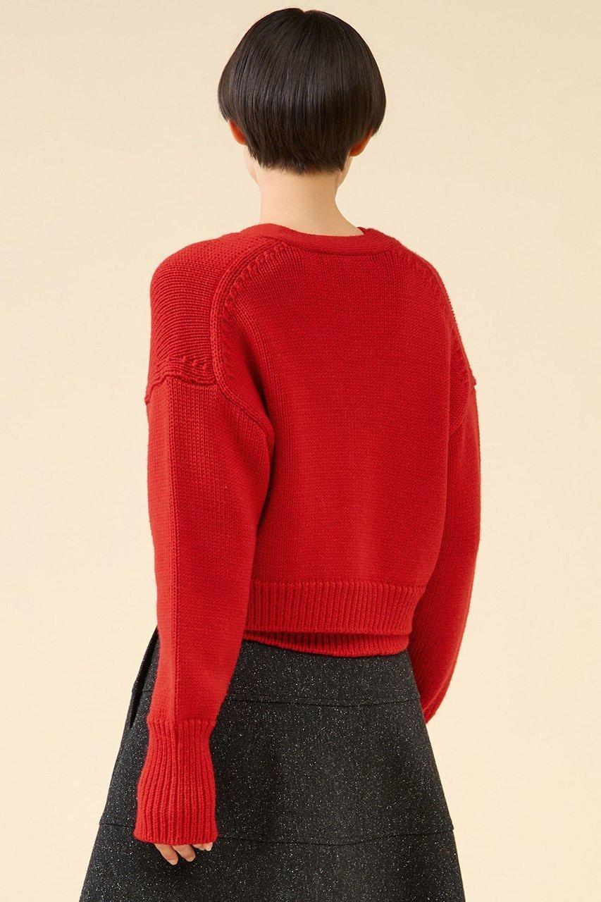 【マルティニーク/martinique】のローゲージウールカーディガン(アンサンブル可) 人気、トレンドファッション・服の通販 founy(ファニー) 　ファッション　Fashion　レディースファッション　Fashion for Women　トップス・カットソー　Cut & Sew Tops　ニット　Knit Tops & Sweaters　カーディガン・羽織り　Layered Style Cardigans　アンサンブルニット　Knit Ensembles & Twin Sets　おすすめ　Recommended / Our Picks　アクセサリー　Fashion Accessories　アンサンブル　Ensemble Set　カーディガン　Cardigan, Knitwear　コンパクト　Compact, Small Size　ショート　Short, Short Length　バランス　Balance, Style Balance　other-3|ID: prp329100004710697 ipo3291000000035549816