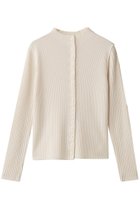 【マルティニーク/martinique】のウールリブスタンドカーディガン オフホワイト|ID: prp329100004710701 ipo3291000000036016256