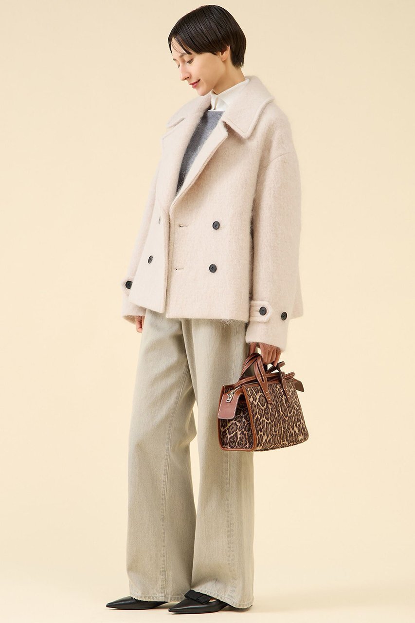 【マルティニーク/martinique】のシャギーピーコート 人気、トレンドファッション・服の通販 founy(ファニー) 　ファッション　Fashion　レディースファッション　Fashion for Women　アウター　Coat / Outerwear Collection　コート・ロングコート・ピーコート　Long Coats, Peacoats & More　おすすめ　Recommended / Our Picks　クラシック　Classic, Timeless Style　ショート　Short, Short Length　ビッグ　Big, Oversized　エレガント 上品　Elegant　定番　Standard, Basic Item　新作・新入荷　New Arrivals / New In　other-5|ID: prp329100004710707 ipo3291000000034027678