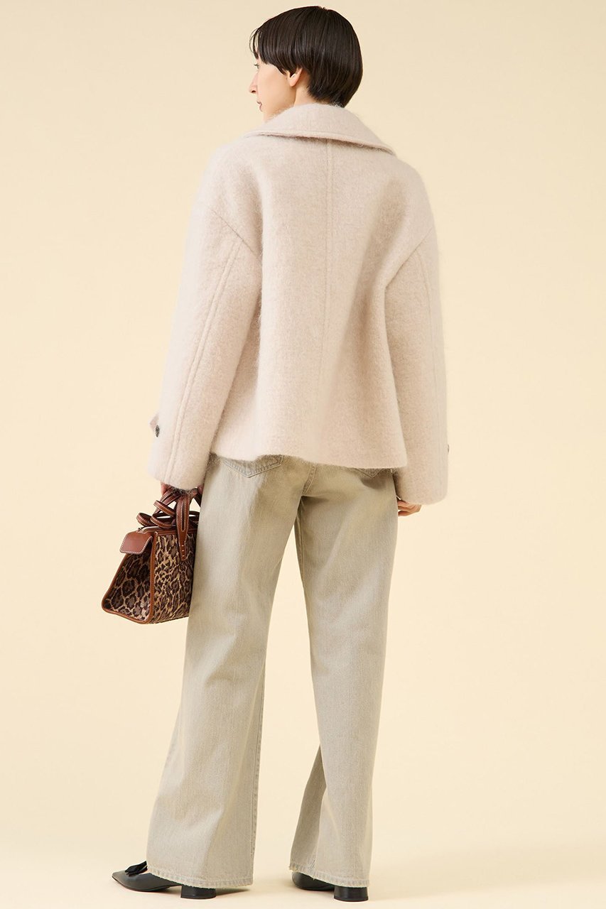【マルティニーク/martinique】のシャギーピーコート 人気、トレンドファッション・服の通販 founy(ファニー) 　ファッション　Fashion　レディースファッション　Fashion for Women　アウター　Coat / Outerwear Collection　コート・ロングコート・ピーコート　Long Coats, Peacoats & More　おすすめ　Recommended / Our Picks　クラシック　Classic, Timeless Style　ショート　Short, Short Length　ビッグ　Big, Oversized　エレガント 上品　Elegant　定番　Standard, Basic Item　新作・新入荷　New Arrivals / New In　other-6|ID: prp329100004710707 ipo3291000000034027680