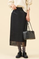 【マルティニーク/martinique】のシアーダンボールスカート ブラック|ID: prp329100004710709 ipo3291000000036135225